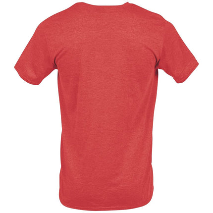 Gildan Unisex's Softstyle Cotton T-Shirt, Style G64000, Multipack, Heather Red (2-Pack), XXL (Pack of 2)