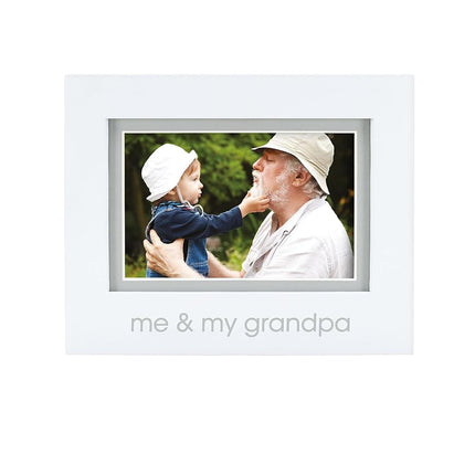 Pearhead Me and My Grandpa Sentiment Baby Picture 