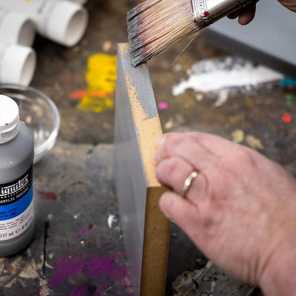 Liquitex Gesso Transparente Preparador de Superficies, 3.78 L (Galón)