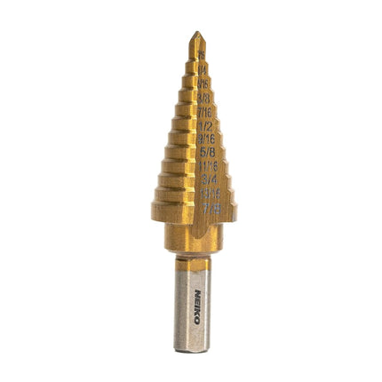 NEIKO 10185A Titanium Step Drill Bit, High-Speed A