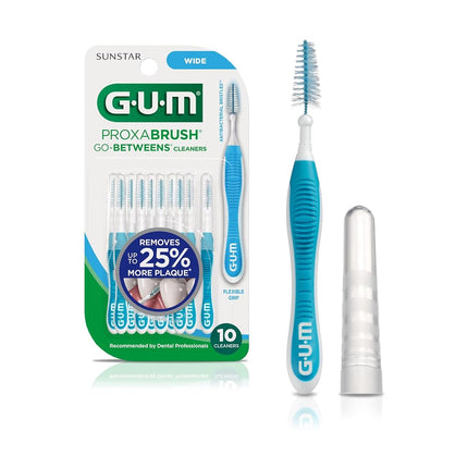 GUM Proxabrush Go-Betweens Interdental Brushes, Wi