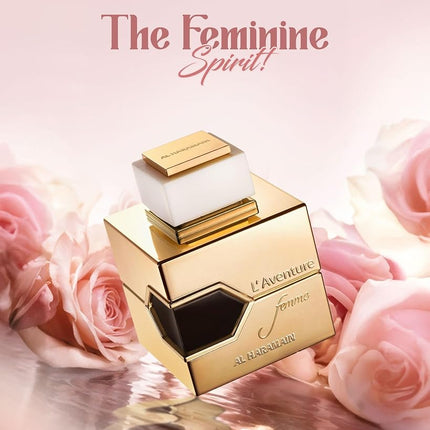 Al Haramain L'Aventure Femme Eau de Parfum for Women, 100ml