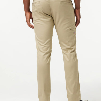 Pantalón de trabajo Dickies ajustado de corte recto para hombre, color Desert Sand, 31x32
