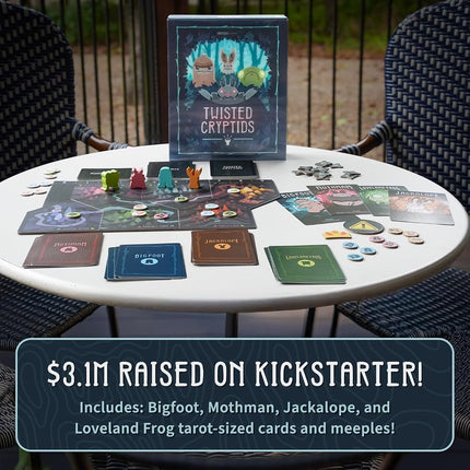 Tee Turtle | Twisted Cryptids | Strategic Bluffing Game | 2-4 Players, Ages 10+