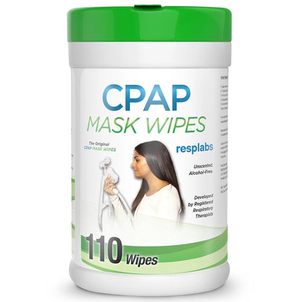 resplabs CPAP Mask Cleaning Wipes - Unscented, Alc