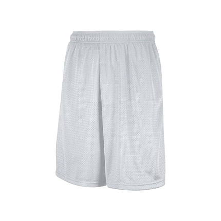 Russell Athletic Men's Mesh Pocket Short, White, X-Large