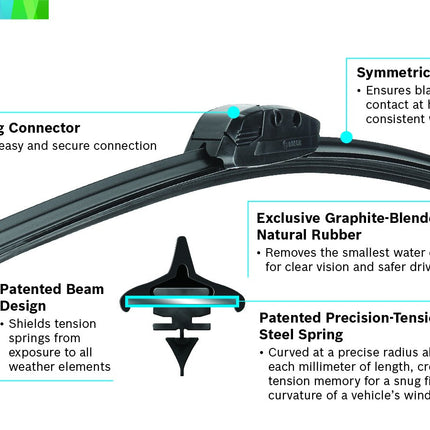 BOSCH 4824 Evolution Beam Wiper Blade; 24" - Single