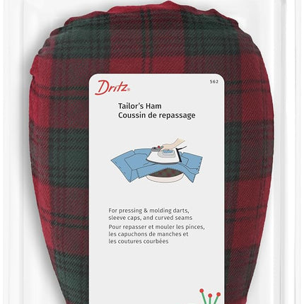 Dritz 562 Tailor's Ham, Brown, Oval