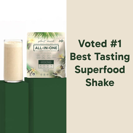 All-In-One Superfood Protein Shake | Complete Superfood Shake (Vanilla, Plant Based)