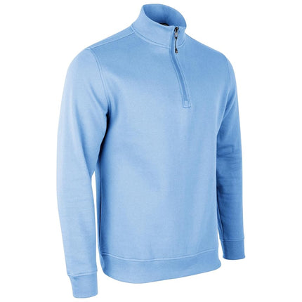 CHAMPRO Men's Victory Fleece 1/4 Zip Sweatshirt, Light Blue, XL