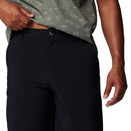 Columbia Men's Grander Marlin Iii Offshore Short Hiking, Black, 30W x 10L