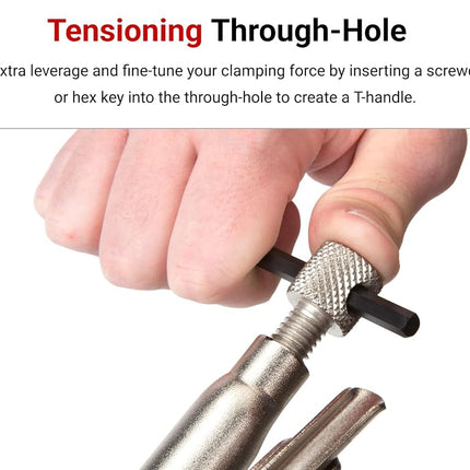 TEKTON 9 Inch Swivel Pad Locking Clamp | CLK11009