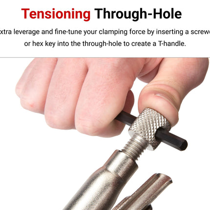 TEKTON 9 Inch Swivel Pad Locking Clamp | CLK11009