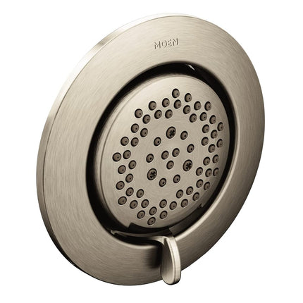 Moen TS1422BN Mosaic Douchettes de corps deux fonctions de 3-1/4 po de diamètre, nickel brossé