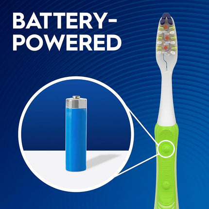 Oral-B Pulsar Medium Bristle Toothbrush , 2 Count, (Colors May Vary)