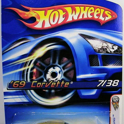 HOT WHEELS 2006 FIRST EDITIONS GOLD '69 CORVETTE 7