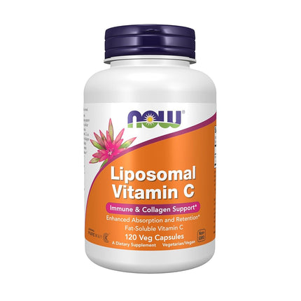 NOW Liposomal Vitamin C - 120 Veg Capsules