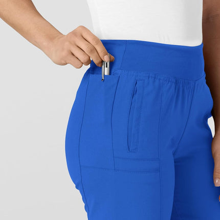 WonderWink W123 Women's 5555 Comfort Waist Jogger Pant, Royal, X-Small