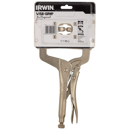 IRWIN Vise-Grip 11R Locking C Clamp Regular Tip 275mm (11in), T19EL4