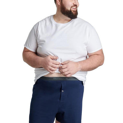 Bóxers Fruit of the Loom para hombre Ft-3p72xbm-mul-4xb, colores lisos surtidos, 4XL Plus Tall Reino Unido