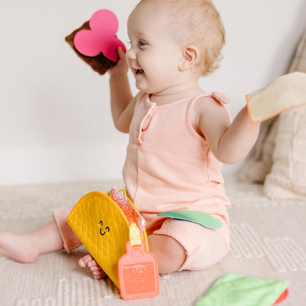 Melissa & Doug Multi-Sensory Soft Taco Fill & Spill Infant Toy Sensory Toys For Babies, Baby Taco Toy, Baby Toys For Ages 6 Months And Older