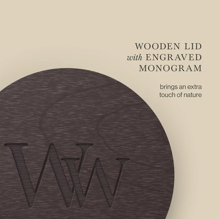 WoodWick White Tea & Jasmine Medium Hourglass Candle