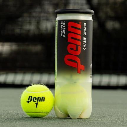 Penn Championship Tennis Balls - Extra Duty Felt Pressurized - 3 Balls (Pack of 4)