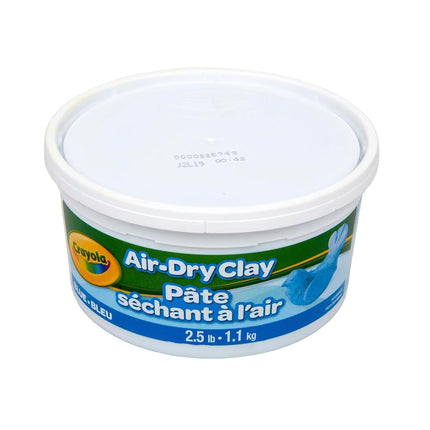 Arcilla de secado al aire Crayola, recipiente de 1,13 kg, azul