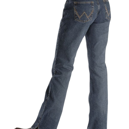 Wrangler Women's Cash Mid Rise Vented Hem Ultimate