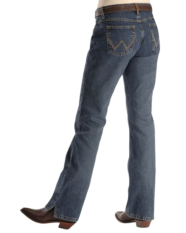 Wrangler Women's Cash Mid Rise Vented Hem Ultimate