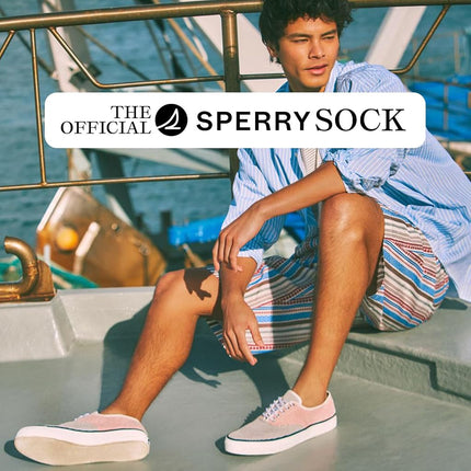 Sperry Men's 6 Pack Arch Hugger No Show Socks, Non-Slip Loafer Socks for Boat Shoes, Low Cut Invisible Liner with Heel Grip, beige, 6-12