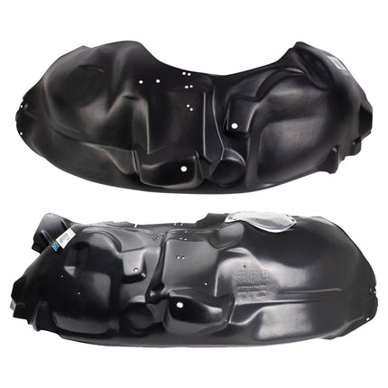 TRQ Front Inner Fender Liner Set Compatible with 2