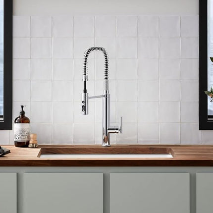 Kohler 24982-CP Purist Kitchen Sink Faucet, Polished Chrome