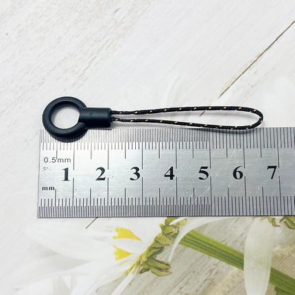 2.5" Hand Wrist Phone Lanyard Nylon Connect Line Adapter Pendant for Flash Drives, Keys, Keychain, Id Badges, Badge Holder, 500 pcs
