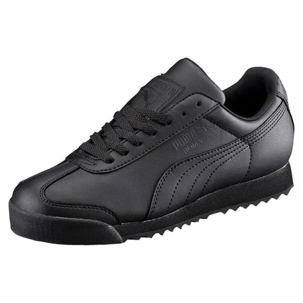 PUMA Men's Roma Sneaker, Black, 9 UK
