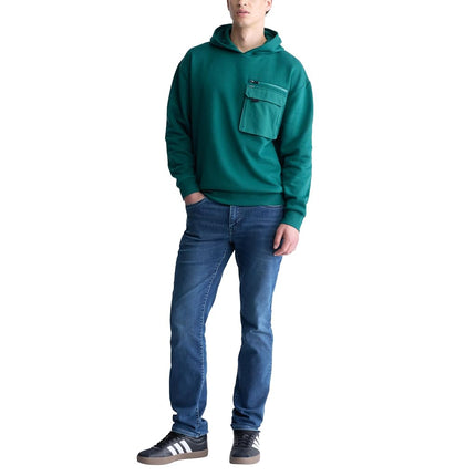 Buffalo David Bitton Jean droit Six pour homme, en molleton usé, taille 34W x 34L