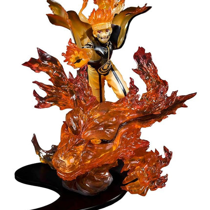 TAMASHII NATIONS Bandai Figuartszero Naruto Uzumaki-Kurama-Kizuna Relation Statue