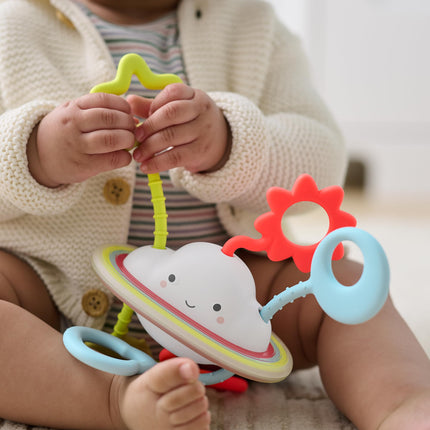 Skip Hop Baby Sensory Toy Pull & Play Silver Lining Cloud Age 6m+