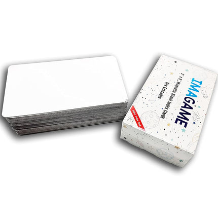 IMAGAME Dry Erase Magnets, Blank Magnetic Dry Erase Labels, 36-Pack, Erasable Magnets for Whiteboard, Multipurpose White Magnetic Labels to Write On for Classroom, Home, Education, Office, 3" x 5"
