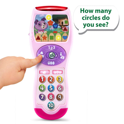 LeapFrog Violet's Learning Lights Remote - Control remoto de aprendizaje de Violet, exclusivo en línea, rosa
