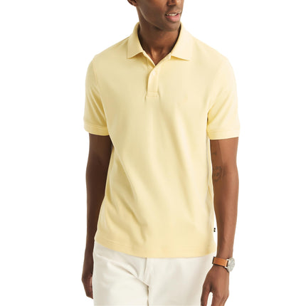 Nautica Men's Classic Fit Interlock Polo, Mellow Y