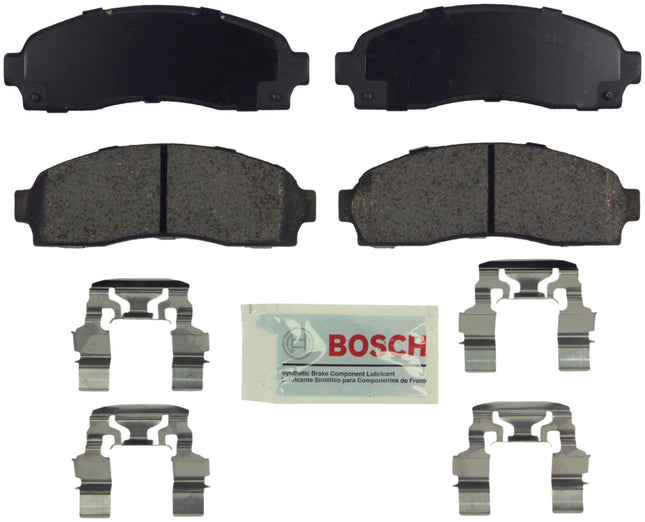 Bosch BE1611H Blue Disc Brake Pad Set with Hardwar