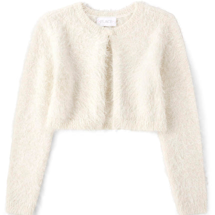 The Children's Place Girls' Long Sleeve Shrug Card