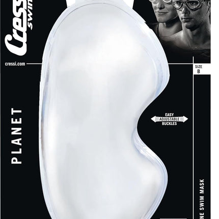 Cressi Planet, Clear/White/Pink, Clear Lens