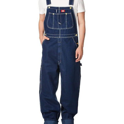 Dickies Men's Bib Overall, Blue, 38X32