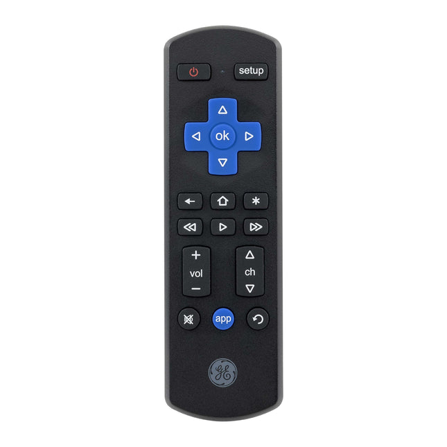 Mando a distancia de repuesto GE Roku TV solo para ROKU TV y TCL/ONN/Hisense/Sharp/Element/Westinghouse/Philips Mando a distancia de repuesto 66814