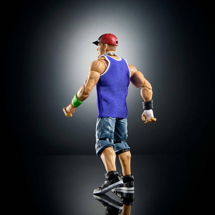 Mattel WWE Ultimate Edition John Cena 6-inch Action Figure & Accessories Set, 10+ Pieces Include Swappable Heads & Hands, JCX42