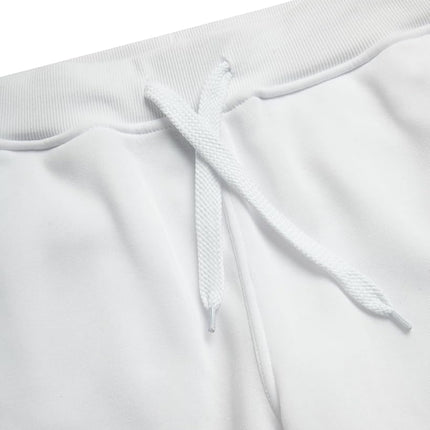 Southpole Men's 1570 Basic Active Fleece Jogger Sweatpants, White, X-Large