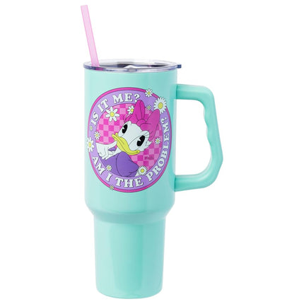 Silver Buffalo Disney Daisy Duck, Stainless Steel 