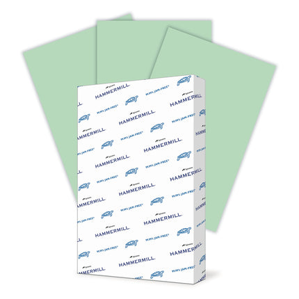 Hammermill Paper, Colors Green, 20lb, 11x17, Ledge